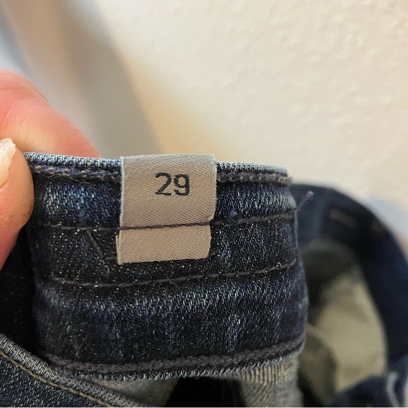 Citizens of Humanity Agnes Crop Mid Rise Slim Straight Jeans - Size 29 - Picture 12 of 15
